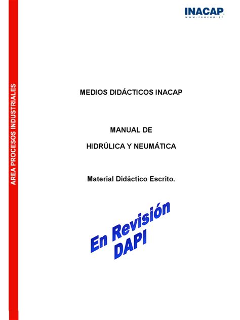 Pdf Manual Hidr Ulica Y Neum Tica Inacapt Dokumen Tips