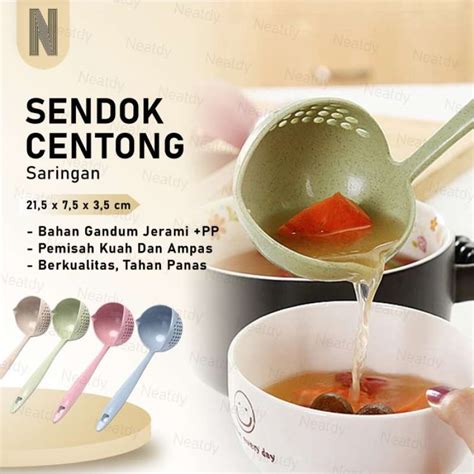 Promo Centong Soup In Sendok Sup Sop Sayur Kuah Saringan Tirisan