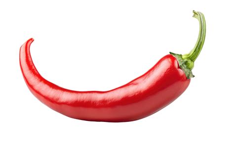 AI Generated Hot Red Chili Pepper On A Transparent Background PNG