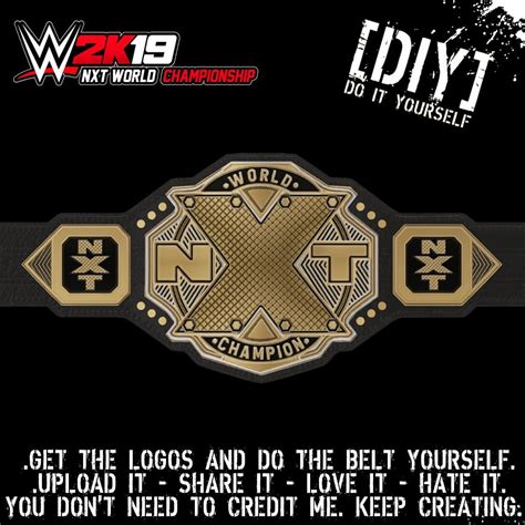 Nxt Championship Set Custom Wwegames