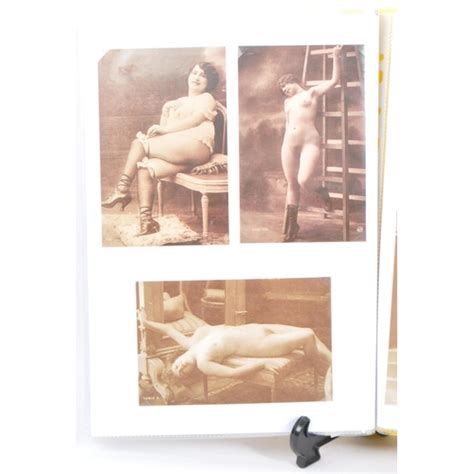 A Collection Of Thirty Four Reproduction Th Century French Nude Erotic Postcards Cartes Erotique