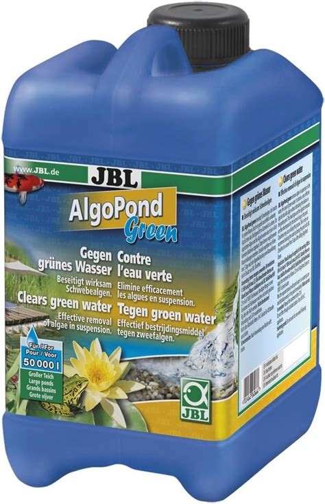 JBL AlgoPond Green 2 5 L Produit Anti Algues Contre L Eau Verte En