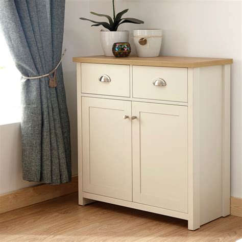 Gfw Lancaster Door Drawer Cream Compact Sideboard Wilko