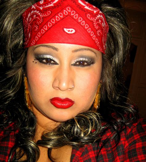 Chola Style Makeup