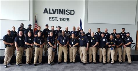 Alvin Isd Police Department Receives “recognized Law Enforcement Agency