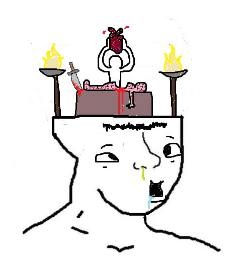 Sacrificial Brainlet Brainlet Know Your Meme