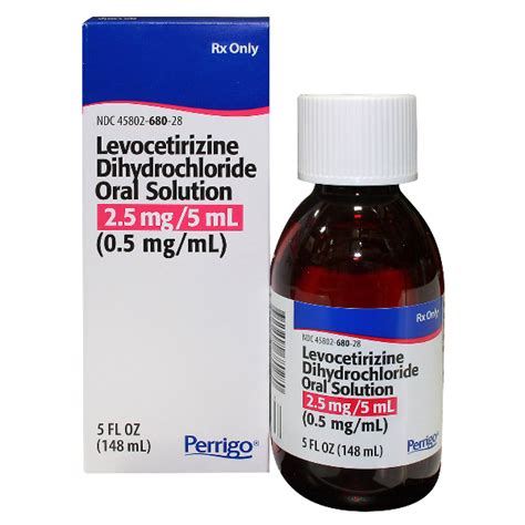 LEVOCETIRIZIN DIORL 2.5MG/5ML - RX Products