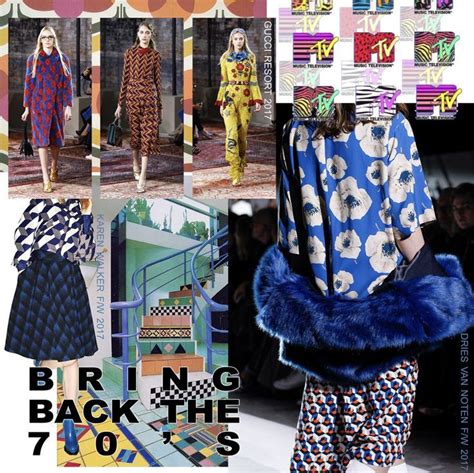 Fashion Trend Moodboard For Tory Burch In A Trend Forecasting Study