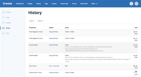 How to See Who Has Unsubscribed from Emails – Breeze Church Management