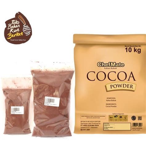 Jual Chefmate Cocoa Powder Repack Kg Coklat Bubuk Chefmate Shopee