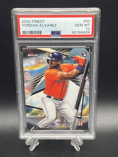 2020 Topps Finest 50 Yordan Alvarez RC For Sale Online EBay