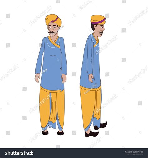 This Bengali Cartoon Ujir Character Make Stock Vector (Royalty Free ...