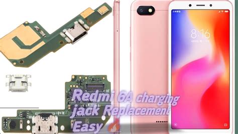 Redmi 6A Charging Jack Replacement Easy Charging Problem Solution