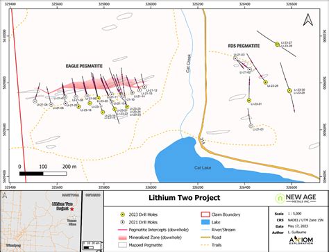 New Age Metals Announces Second Phase Drilling Results On The Lithium