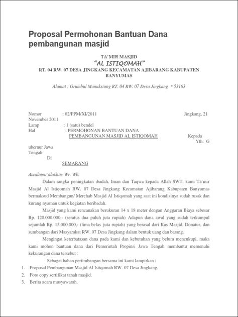 Contoh Surat Permohonan Bantuan Rehab Rumah Dari Desa Surat