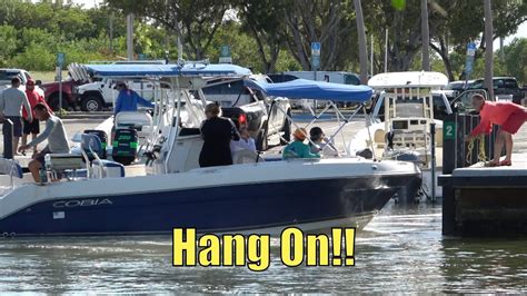 Look Out Incoming Miami Boat Ramps Black Point Marina Youtube