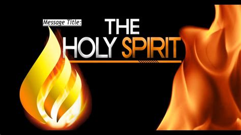 THE HOLY SPIRIT APOSTLE JOHN KIMANI WILLIAM YouTube