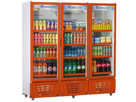 Expositor Refrigerador Vertical Portas L Frost Free Gelopar Grvc