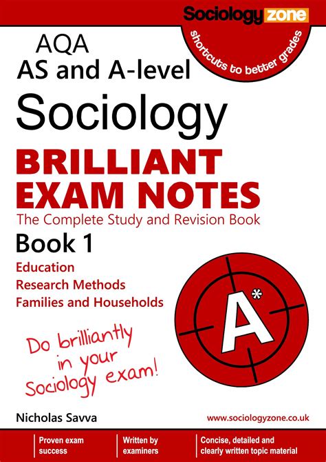 Sociology BRILLIANT Exam Notes Year 2 Theory And Methods