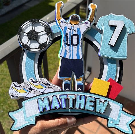 Messi Cake Topper Messi Inter Miami Cake Topper Soccer Cake Etsy Uk