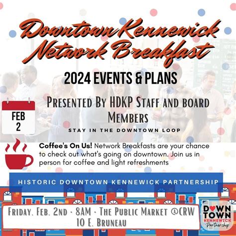 Downtown Kennewick Network Breakfast, Public Market at CRW, Kennewick ...