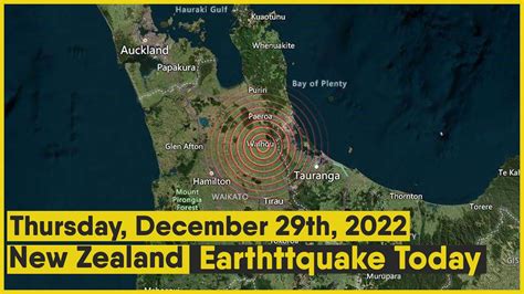 New Zealand Earthquake Today M4 3 Quake In New Zealand Near Hamilton Waikato Youtube