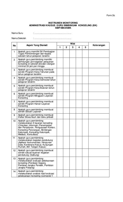 Format Monitoring Dan Evaluasi Program Sekolah Daxagent