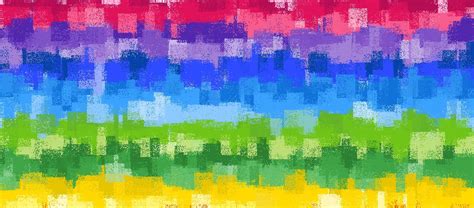 2460x1080 Resolution Rainbow Digital Brick 2460x1080 Resolution