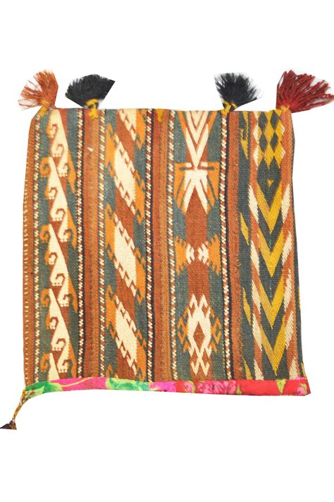 Kazak Cushion Tassles Saddle Bags And Cushions Carpet Cellar