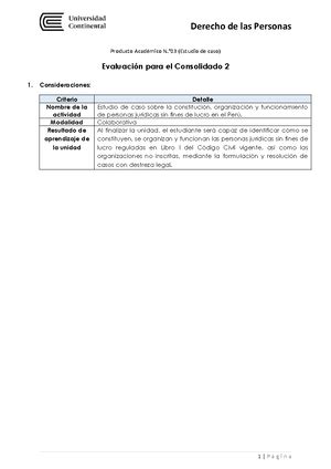 Autoevaluación N1 derecho persona Página Principal Mis cursos