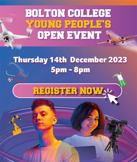 Bolton College Young People's Open Event