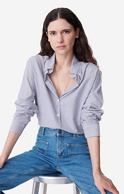 Bilkis Shirt Cotton Indigo Vanessa Bruno