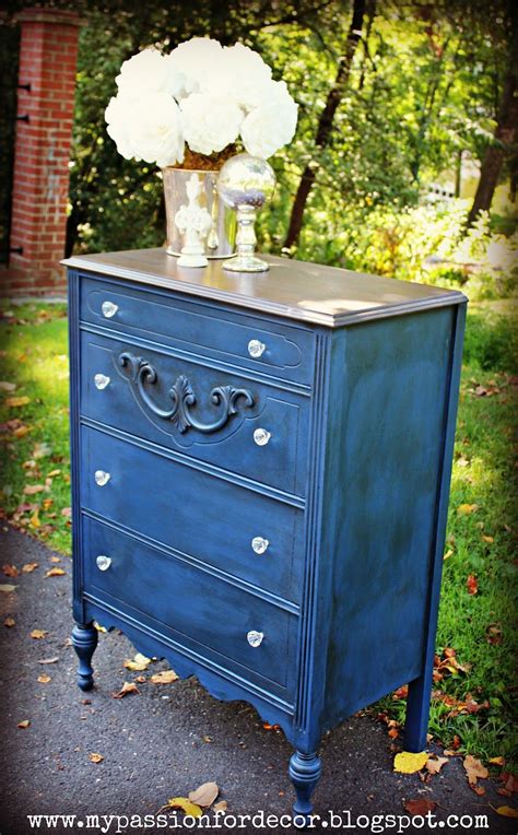 Napoleonic Blue Chalk Paint® Decorative Paint By Annie Sloan With Clear