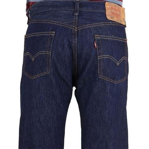 Levi S Jeans Homme Le Classique Coupe Droite Bleu Fonc