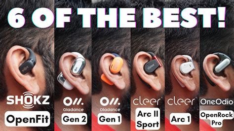 Shokz OpenFit Versus 5 Of The BEST Open Ear Earbuds YouTube