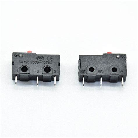 5Pcs Mini Micro Limit Switch NO NC 3 Pins PCB Terminals SPDT 5A 125V