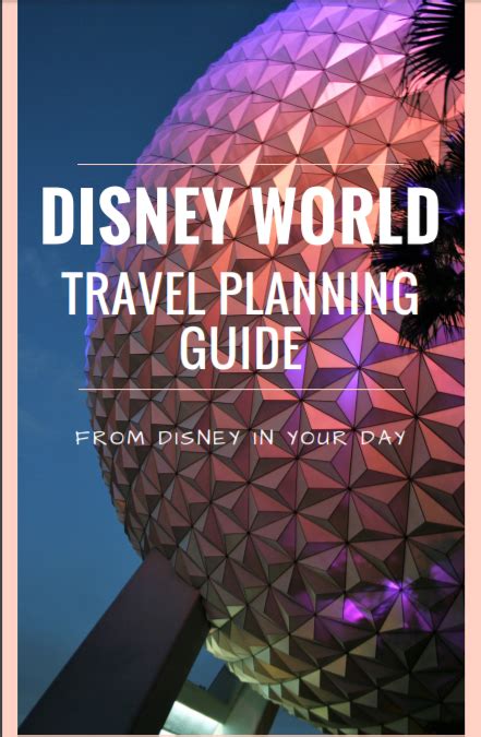 Free 10 page Disney World vacation planning guide and workbook ...