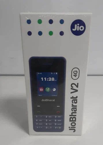 Jio Bharat V2 4G Keypad Mobile Phone At Rs 999 Piece Jio Mobile