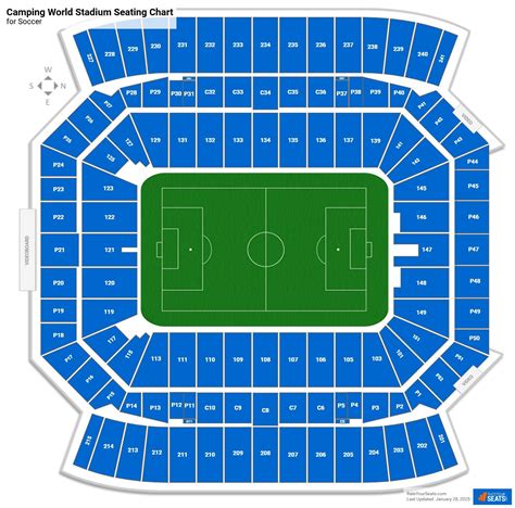 Camping World Stadium Seating Charts Rateyourseats