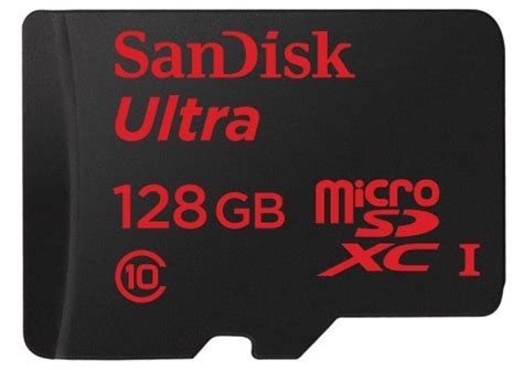 SanDisk présente une carte microSD de 128 Go MacGeneration