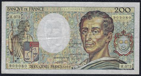 France Francs Montesquieu H Ttb Gon Alves Lobo Numismatique