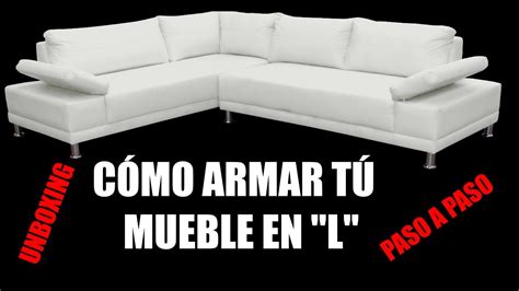 C Mo Armar Tu Mueble En L Para Tu Sala Youtube