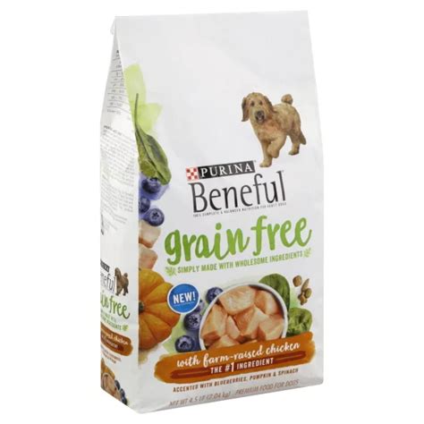 Purina Beneful Grain Free Chicken Dry Dog Food - Shop Dogs at H-E-B