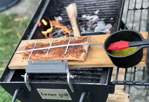 Flammlachs Vom Neuen Farmer Fg Grillforum Und Bbq