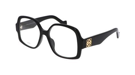 Brille Loewe Chunky Anagram LW50051I 001 54 16 Schwarz Auf Lager