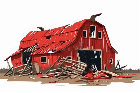 Destroyed Barn Stock Illustrations 31 Destroyed Barn Stock