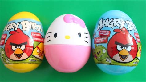 Angry Birds Surprise Eggs