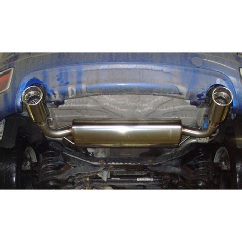 Silent Rear Duplex Stainless Steel X Mm Type For Ford Focus St Mk