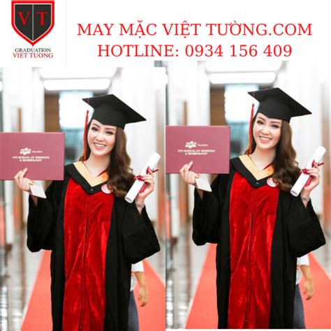 MAY LỄ PHỤC TỐT NGHIỆP VT18