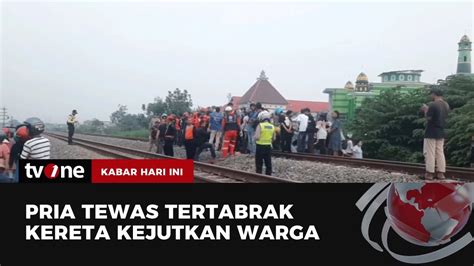 Hendak Menyeberang Pemuda Di Mojokerto Tewas Tertabrak Kereta Kabar